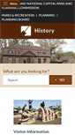 Mobile Screenshot of history.pgparks.com